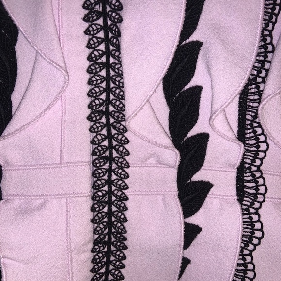 Giambattista Valli Ruffled Printed Mini Dress 38 - Picture 3 of 3